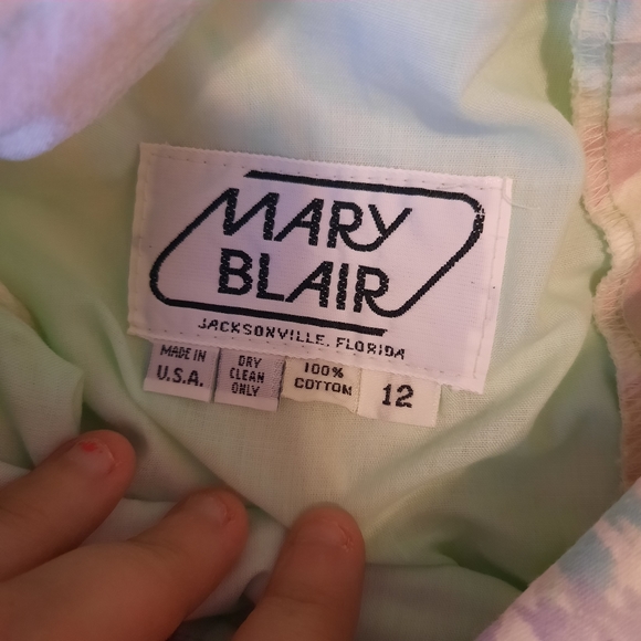 Mary Blair Vintage Strapless Party Dress - Picture 8 of 8